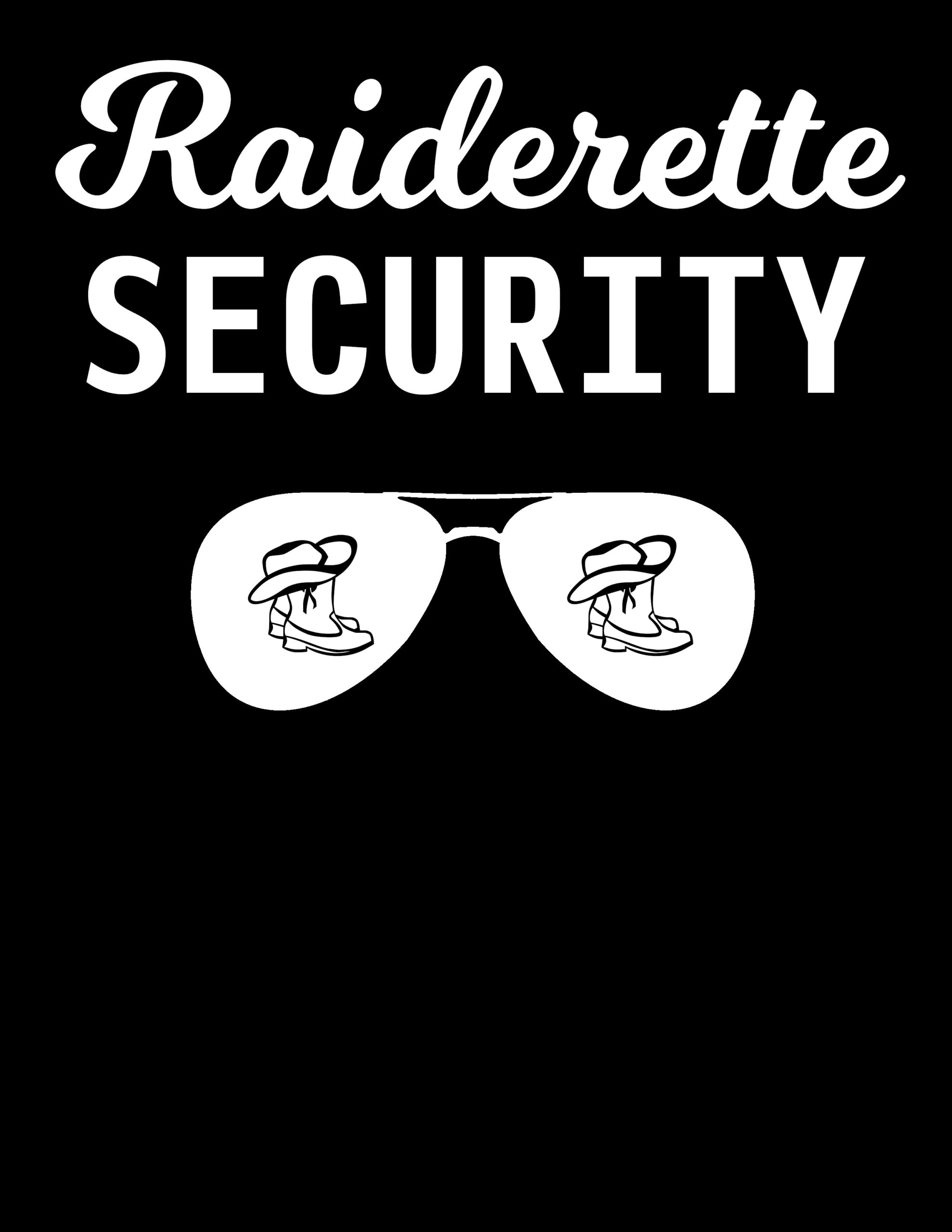 Raiderette security logo